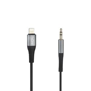 کابل تبدیل لایتنینگ به aux پرووان proone pca48 طول 1 متر (aux آی فون) با 