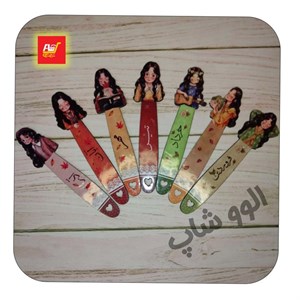بوک مارک چوبی ماه تولد