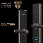 دستگیره هوشمند فیلیپس  مدل DDL7300مجهز به مغزی سه زبانه فولادی