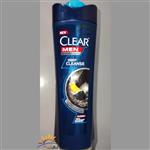 شامپو ضد شوره آقایان کلیر تایلندی اصل زغالی لیمویی پاکسازی عمیق مو CLEAR درجه یک 320میل DEEP CLEANSE