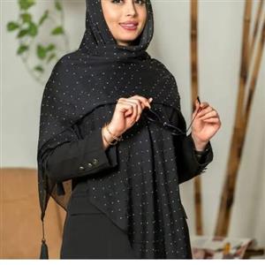 روسری نگین دار وال اسلپ محرمی