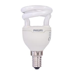 لامپ کم مصرف 5 وات فیلیپس مدل Tornado پایه E14 Philips 5W E14 220-240V 1CT Tornado Series