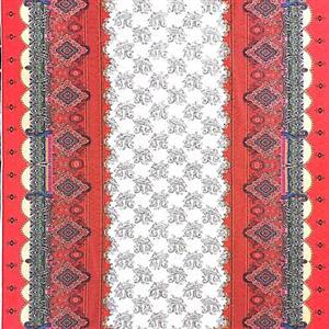 رومیزی زیر سفره مخمل شانل ترک سایز کوچک با ابعاد 99 در 141 سانت قابل شستشو رنگ ثابت البته حساس به حرارت