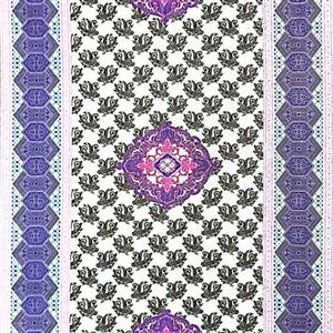 رومیزی زیرسفره مخمل شانل ترک سایزکوچک ابعاد98در141سانت رنگ ثابت قابل شست وشو اما حساس نسبت به حرارت