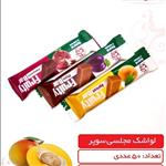 لواشک لایه ای مجلسی  ممتاز  قوماش  متلایز 12بسته 50عددی