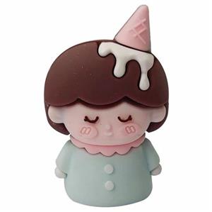 تراش سیلیکونی مدل عروسکی طرح دختر بستنی چند رنگ