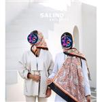 شال و روسری نخی طرحدار برند salino