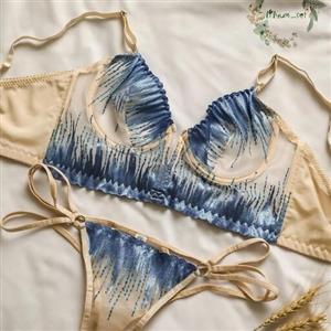 ست شورت وسوتین طرح اروپایی