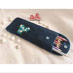 جامدادی نمدی گلدوزی 30
