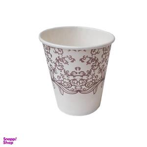 لیوان کاغذی 50عددی  220 cc طرح کافه