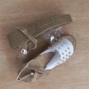 صندل حصیری زنانه لژدار سایز 37 تا 40  انواع صندل حصیری و کنفی