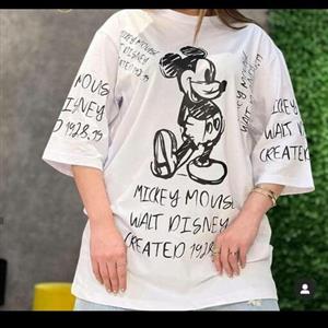 تیشرت لانگ چاپ دار