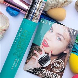 ریمل حجم دهنده و بلند کننده مگا موس اصلی میبلین  Maybelline Greenاورجیناللیبل دار