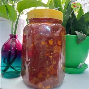 ترشی بندری خانگی 750 گرم بدون افزودنی