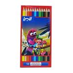 مداد رنگی 12 رنگ البرز  با کیفیت  در چند طرح جلو متفاوت 22