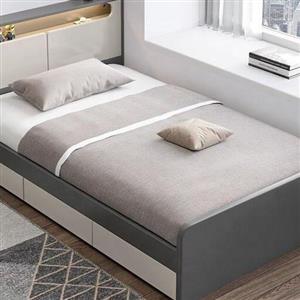 تخت خواب یکنفره لونا سایز 120x200 سانتی متر