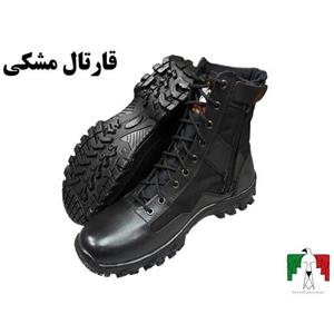 پوتین قارتال مشکی زیپدار طبی کوهنوردی نظامی