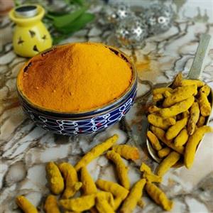 زردچوبه چهار مناره اصلی آسیایی روز 100گرمی نارنجی 