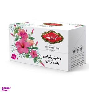 چای گلستان دمنوش گیاهی چای ترش 20 عددی