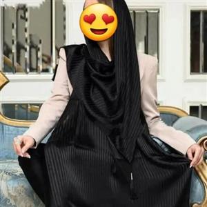 شال لاکچری میله ای منگوله دار