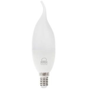 لامپ ال ای دی 6 وات بروکس مدل C37L پایه E14 بسته 6 عددی رنگ آفتابی