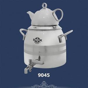 کتری قوری استیل کف چدن برند ( اس لوکس) کد 9045