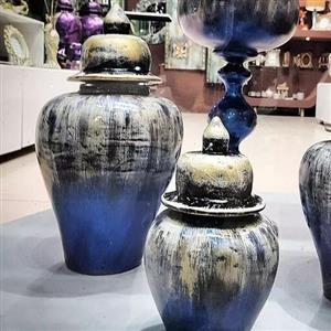 بانکه های سه تایی. جنس پلی استر  با رنگهای زیبای کار شده