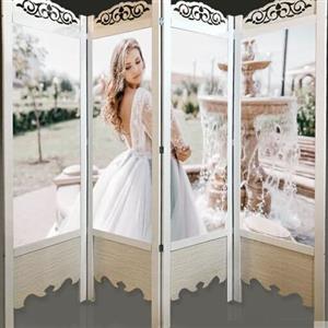 پاراوان دو رو عروس