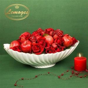 کشکول لبه طلایی چینی لمون ، کشکول پذیرایی ، چینی لیمون ، میوه خوری ، آجیل خوری ، کاسه سالاد ، سوپ خوری ، چینی آراد