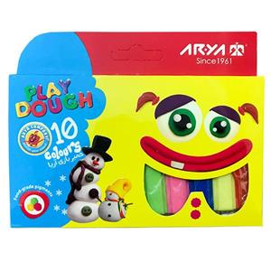 خمیر بازی 10 رنگ آریا.
