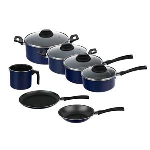 سرویس پخت و پز 11 پارچه برینوکس مدل 101-7011 Brinox 7011-101 Cookware Set 11 Pcs