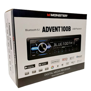 پخش اصلی خودرو مانستر مدل Monster Advent 100B 