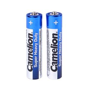 باتری 2 تایی نیم قلمی شیرینگ کملیون Camelion Super Heavy Duty R03P-SP2B 1.5V AAA