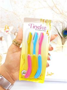 پک تیغ ابرو 3 عددی تینکه تاشو Tineke کد 3097