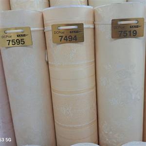 کاغذدیواری پشت چسبدار عرض60 سانت طول 25 متر (15متر مربع)محصول وارداتی ضد آب و قابل