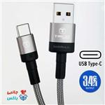 کابل تبدیل USB به تایپ سی تریکت مدل TC-1001 سیم شارژ Type C