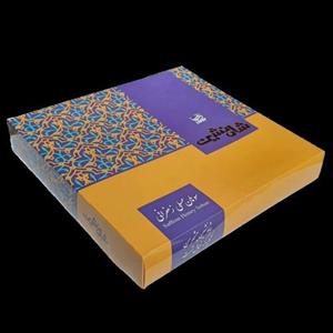 سوهان عسلی تخته‌ای شاه نشین (با جعبه مقوایی)