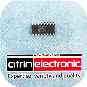 MCP3008-I/SL مبدل DAC ، تبدیل سیگنال دیجیتال 10 بیت به سیگنال آنالوگ،با رابط SPI ، ولتاژ کاری 2.7 تا 5.5 ولت ،8 کانال