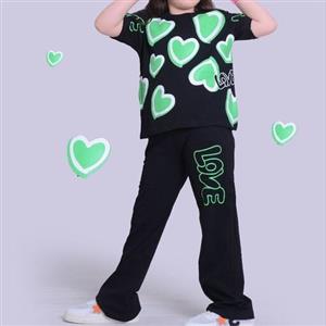 کراپ شلوار دخترانه تک رنگ سایز 55 و 60 جنس پنبه لاکرا