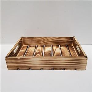 سینی چوبی رنگ سندبلاست( مستقیم از تولیدکننده)
