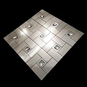 تایل بین کابینتی پلیمری پشت چسبدار نقره ای خشدار R453 - ارسال با تیپاکس پسکرایه