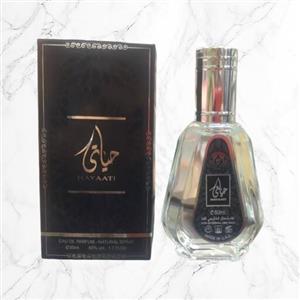 ادکلن حیاتی مشکی برند ارض الزعفران ساخت کشور امارات 50 ml 