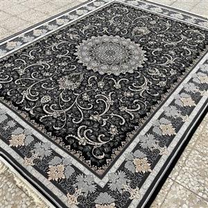 فرش 700 شانه 12 متری طناز سرمه ای  تراکم 2550  طلاکوب