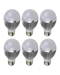 Azarlight لامپ حبابی 12 وات ال ای دی بسته 6 عددی 
