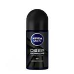 مام رول دئودورانت مردانه نیوا دیپ (نارنجی) بلک کاربن اسپرسو حجم 50 میل ا Nivea Men Deep black carbon