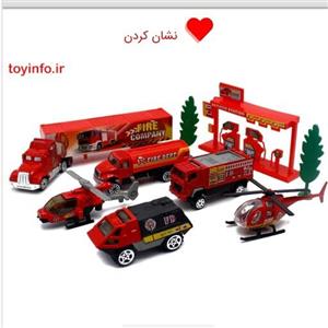 ست ماشین آتش نشانی