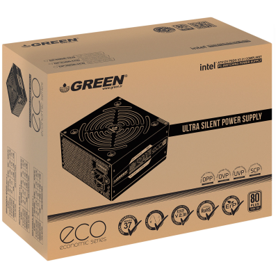 Green GP400A ECO 80Plus Power Supply