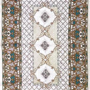 رومیزی زیرسفره زیرانداز مخمل شانل ترک سایز کوچک ابعاد100در140رنگ ثابت قابل شست وشو