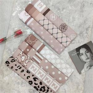 مینی اسکارف کرم رنگ