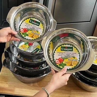 آبکش و لگن استیل